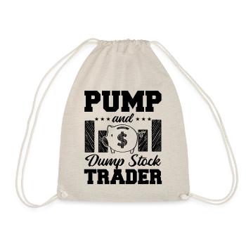 Pump and Dump Stock Trader Drôle de trading - Sac de sport léger - nature - Devant