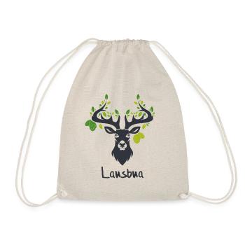 Lausbua - Turnbeutel - Natur - Vorne