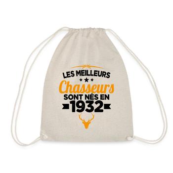 Les Meilleurs Chasseurs nés en 1932 Cadeau - Sac de sport léger - nature - Devant