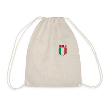 Drapeau de l’Italie Italia - Sac de sport léger - nature - Devant