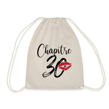 Chapitre 30 Ans Anniversaire Humour Cadeau - Sac de sport léger - nature - Devant