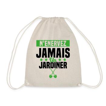 N'enervez Jamais Un Jardinier Jardin - Sac de sport léger - nature - Devant