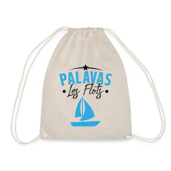 palavas les flots bateau herault cadeau - Sac de sport léger - nature - Devant