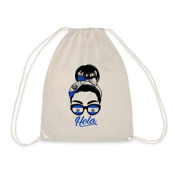 El Salvador Woman - Drawstring Bag - nature - Front
