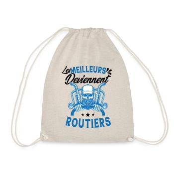 les meilleurs deviennent routiers - Sac de sport léger - nature - Devant