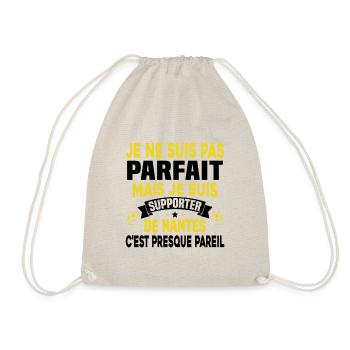 Pas Parfait mais Je suis Supporter de Nantes - Sac de sport léger - nature - Devant