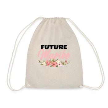 Femme Future Mariée Cadeau Femme EVJF Humour - Sac de sport léger - nature - Devant