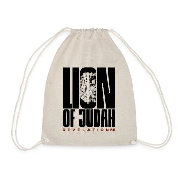 Der Löwe aus dem Stamm Judah Offenbarung Bibel - Turnbeutel - Natur - Vorne