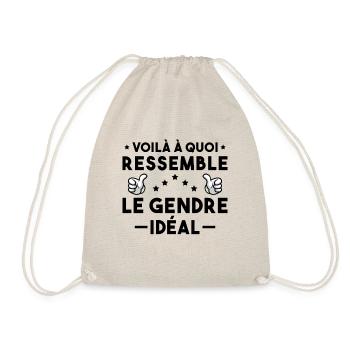 Voilà à quoi ressemble le gendre idéal - Sac de sport léger - nature - Devant