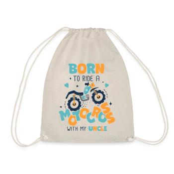né pour faire du motocross avec tonton - Sac de sport léger - nature - Devant