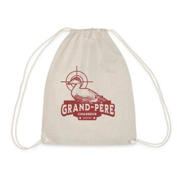 Grand-père chasseur ! - Sac de sport léger - nature - Devant
