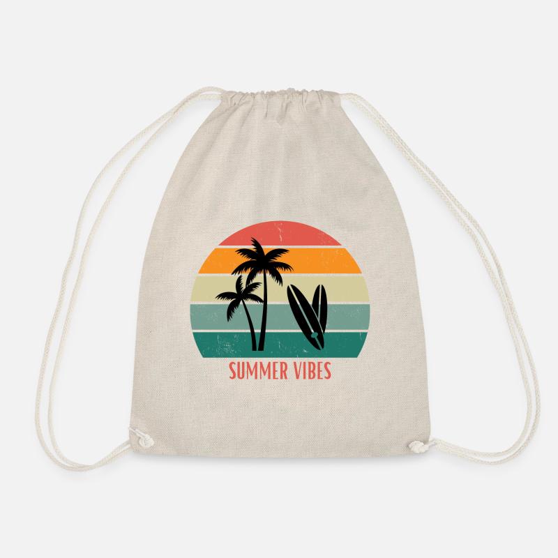 Summer Vibes - Turnbeutel - Natur