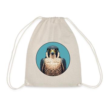 Faucon pèlerin Fauconnerie Oiseau de proie - Sac de sport léger - nature - Devant