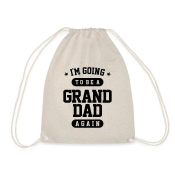 Mens I'm Going To Be a Granddad Again - Opa - Turnbeutel - Natur - Vorne