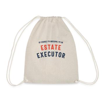 Bien sûr, je suis génial, je suis un exécuteur testamentaire - Sac de sport léger - nature - Devant