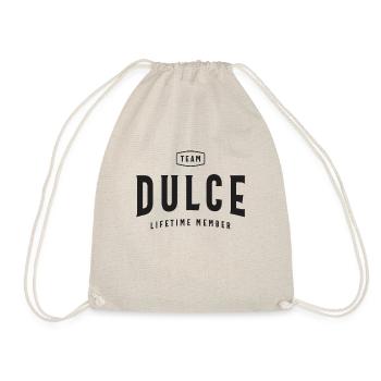 Nom personnalisé du membre à vie de l’équipe Dulce - Sac de sport léger - nature - Devant