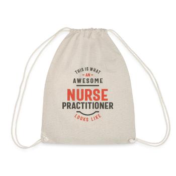 Drôle génial Profession d’infirmière praticienne - Sac de sport léger - nature - Devant