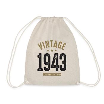 Jahrgang 1943 79. Geburtstag - Turnbeutel - Natur - Vorne