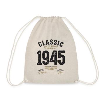 Classic 1945 77th Birthday - Drawstring Bag - nature - Front