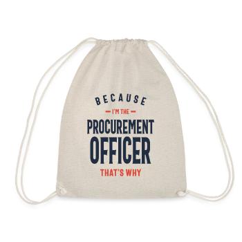 Procurement Officer Job Occupation - Drawstring Bag - nature - Front