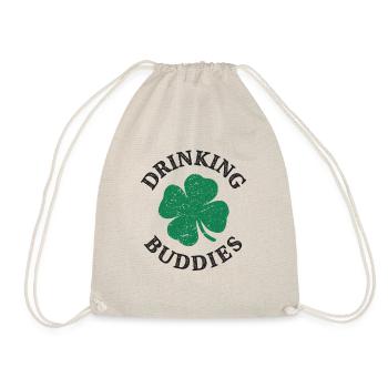 Drinking Buddies Funny St Patricks Day - Drawstring Bag - nature - Front