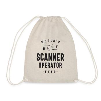 Scanner Operator Job Occupation Birthday Worker - Drawstring Bag - nature - Front