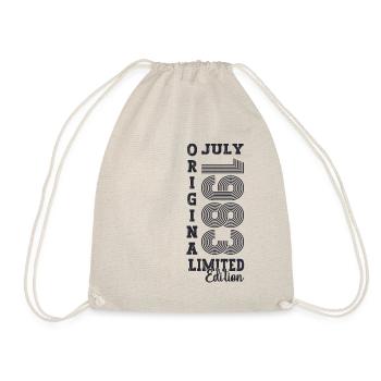 40th Birthday Man Original July Vintage 1983 - Drawstring Bag - nature - Front