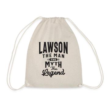 Lawson L’homme Mythe Légende Lawson Nom - Sac de sport léger - nature - Devant