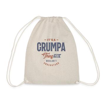 Grumpa's Secret - Du würdest Opa nicht verstehen - Turnbeutel - Natur - Vorne