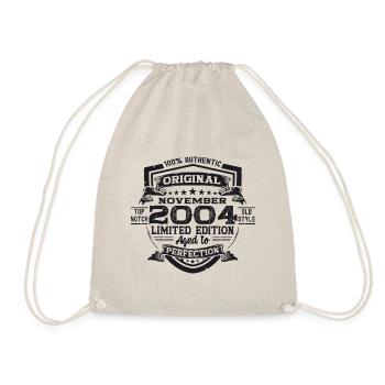 Cadeau original du 18e anniversaire de novembre 2004 - Sac de sport léger - nature - Devant