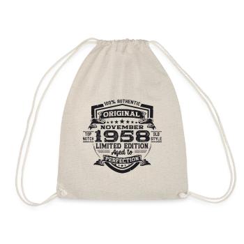 Original novembre 1958 64e anniversaire cadeau - Sac de sport léger - nature - Devant