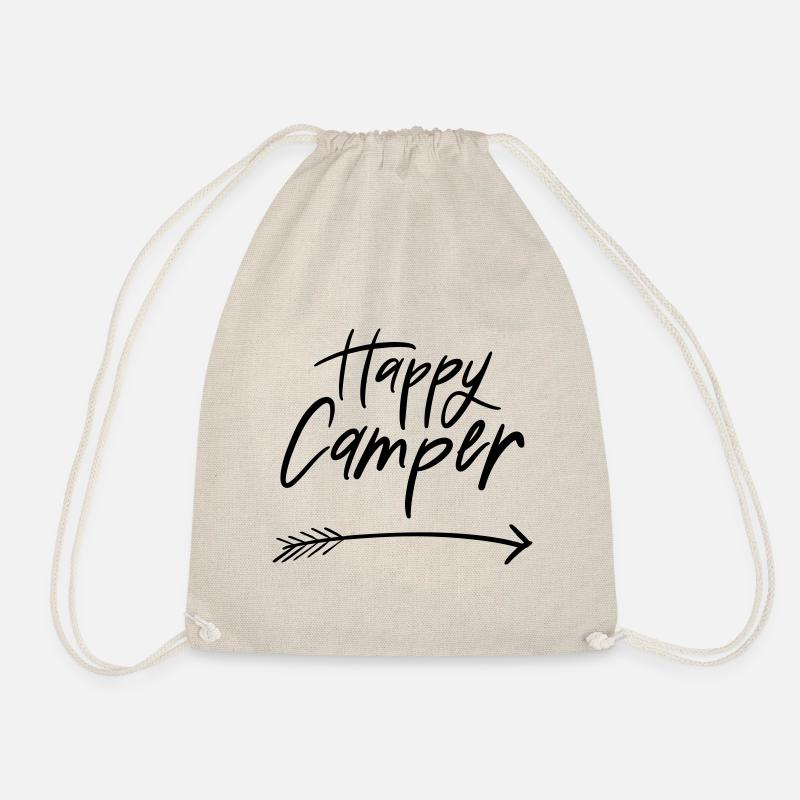 Happy Camper - Turnbeutel - Natur