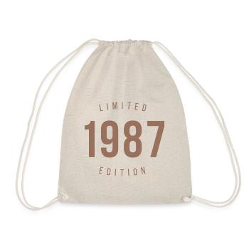 1987 édition limitée Style rétro cadeau d’anniversaire - Sac de sport léger - nature - Devant