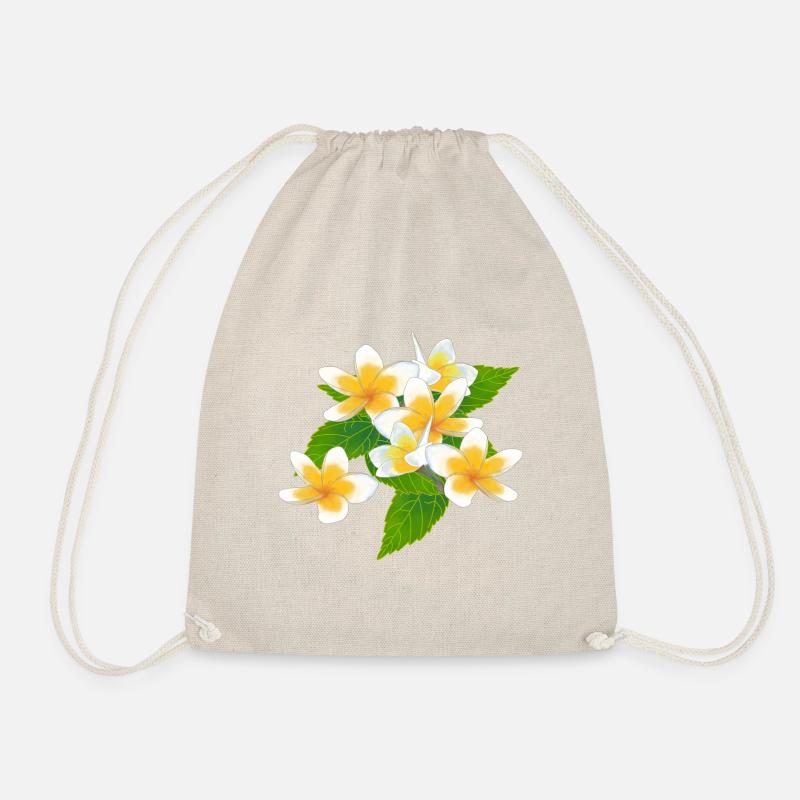Frangipani - Turnbeutel - Natur