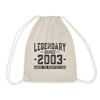 Legendary since 2003 - Drawstring Bag - nature - Front