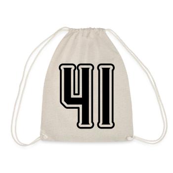 41 number symbol - Drawstring Bag - nature - Front