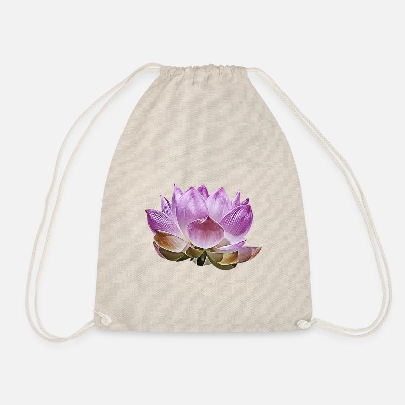 Fleur de lotus - Sac de sport léger - nature