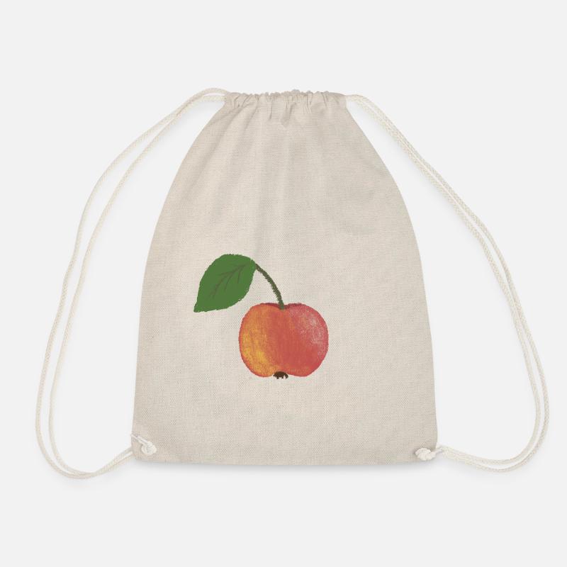 Apple - Drawstring Bag - nature