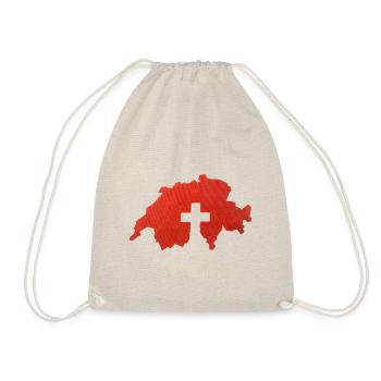 Croix de Suisse - Sac de sport léger - nature - Devant
