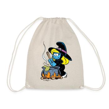 Schtroumpfs Design La Schtroumpfette En Sorcière - Sac de sport léger - nature - Devant
