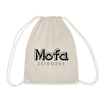 Mofa Logo Parody - 2 Strokes (v1) - Drawstring Bag - nature - Front