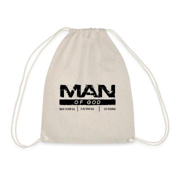 Jesus Christ Christianity Gifts Jesus Women - Drawstring Bag - nature - Front