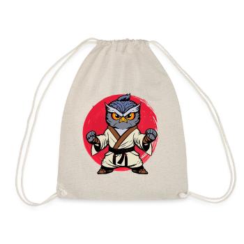Hibou de sport Ironic Wildlife Hibou Artsy Birds - Sac de sport léger - nature - Devant