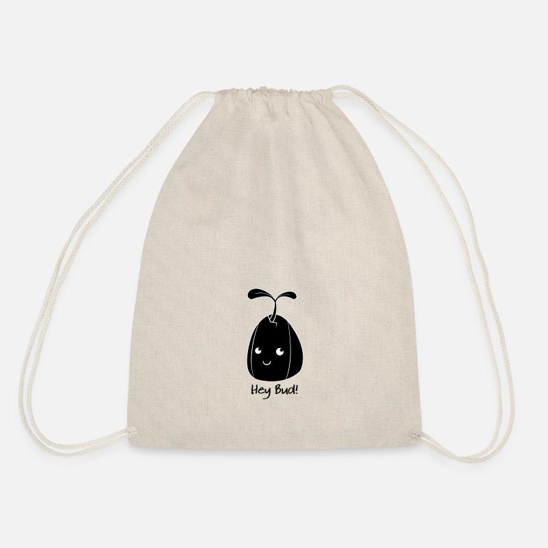 Little Bud - Drawstring Bag - nature