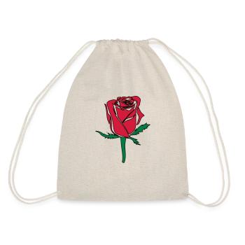 fleur rose - Sac de sport léger - nature - Dos