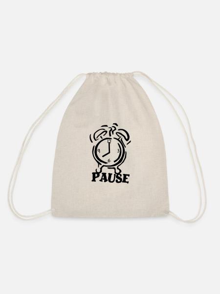 pause - Drawstring Bag - nature