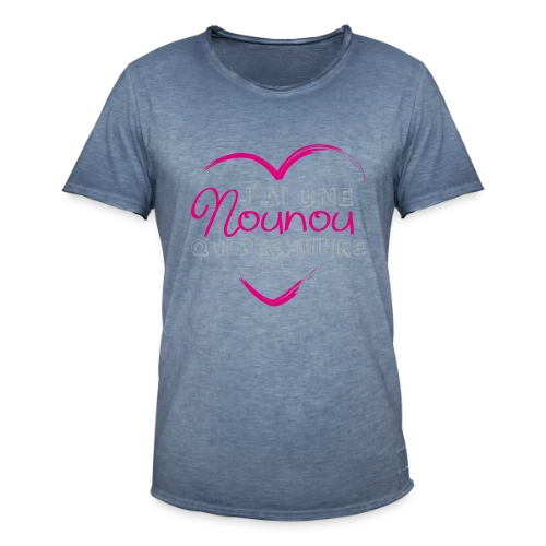 La Nounou qui Déchire - T-shirt vintage Homme