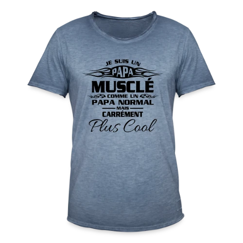Esprit Musclé & Fitness - T-shirt vintage Homme