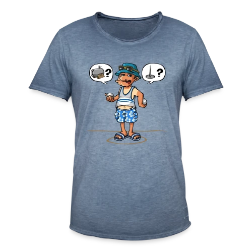 Passion Pétanque - T-shirt vintage Homme