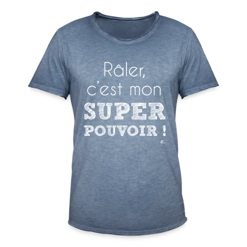 Mon Super Pouvoir : Révélez Votre Force Intérieure - T-shirt vintage Homme